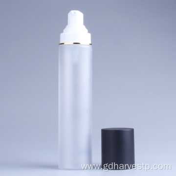 Cosmetic Plastic Matte Transparent Dispenser Pump Lotion